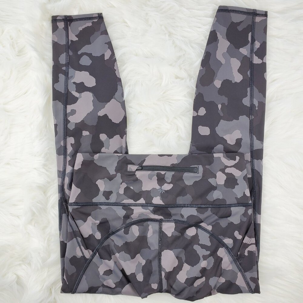 NWOT Athleta Black Lightning Camo Leggings - Picture 4 of 6